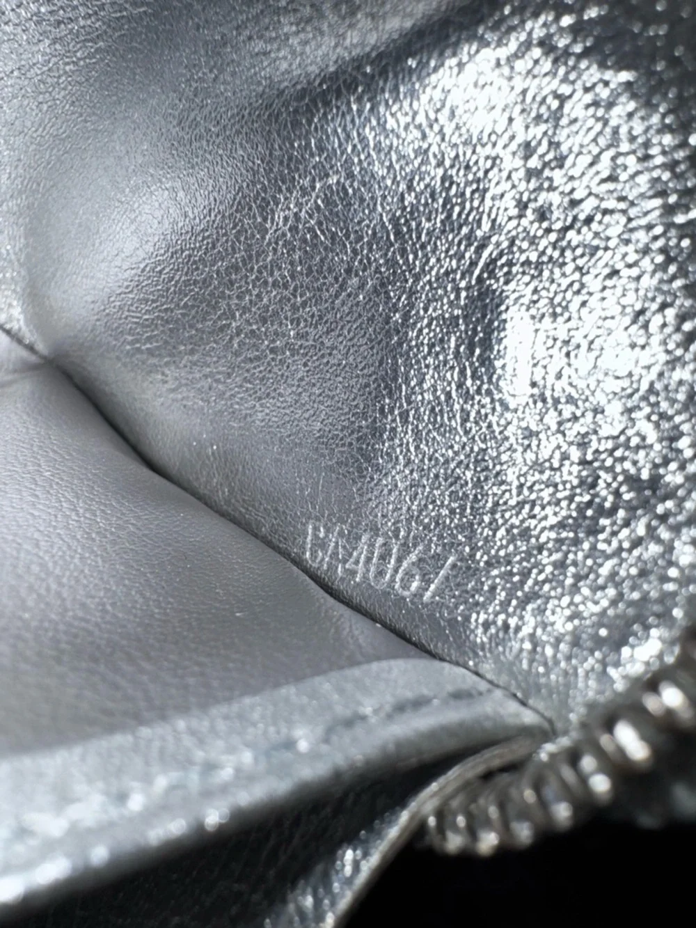 Louis Vuitton, authentic leather, Continental wallet, silver vantage - Picture 13 of 17